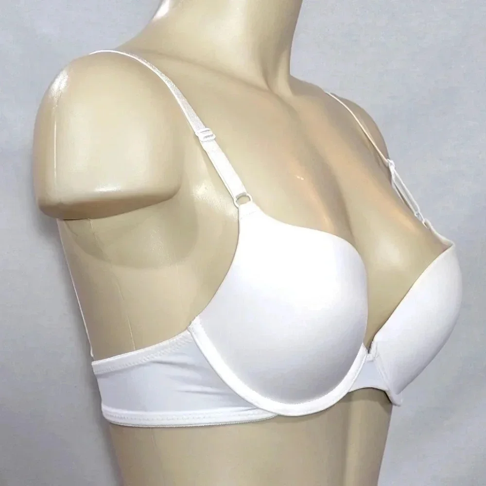 40DD Maidenform 5809 Self Expressions Convertible‎ Pushup Bra White NWT